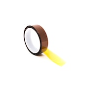 BERTECH High-Temperature Kapton Tape, 1 Mil Thick, 1 3/8 In. Wide x 36 Yards Long, Amber KPT-1 3/8